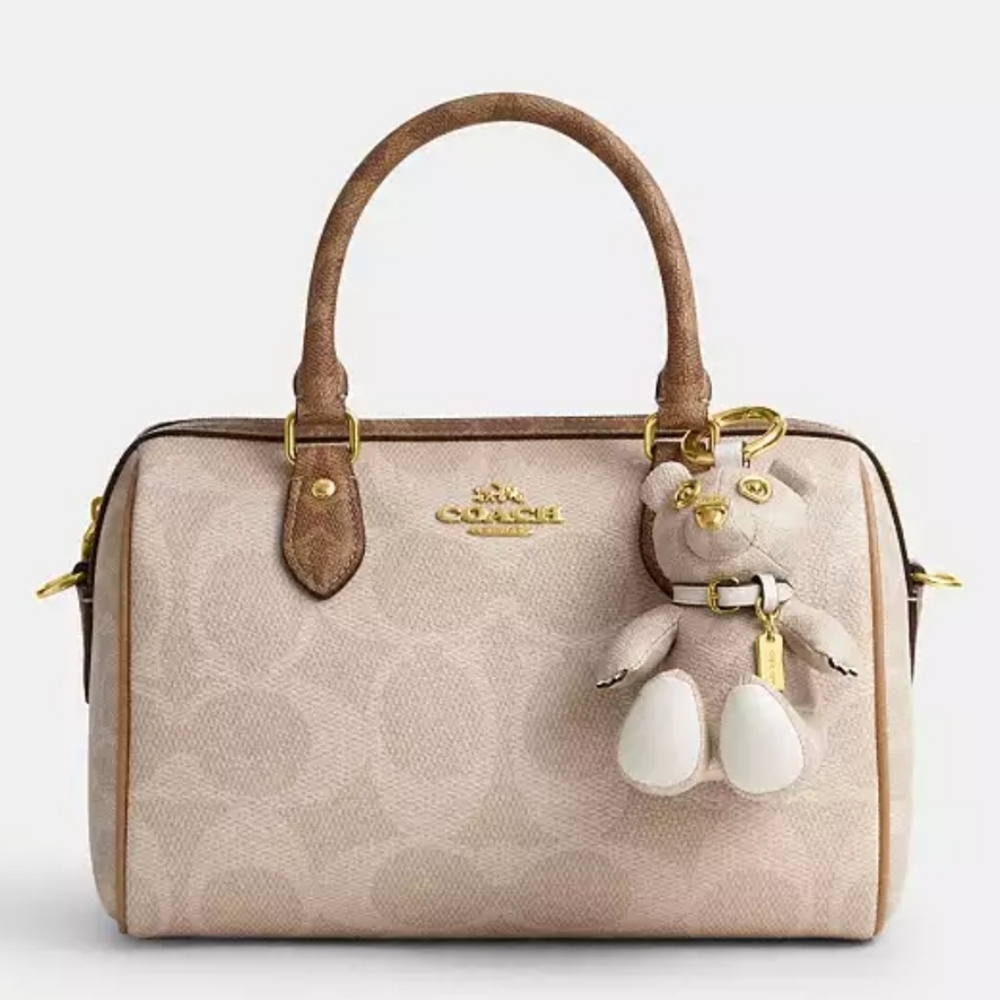 NWT Coach Bear Bag Charm - Picture 2 of 2